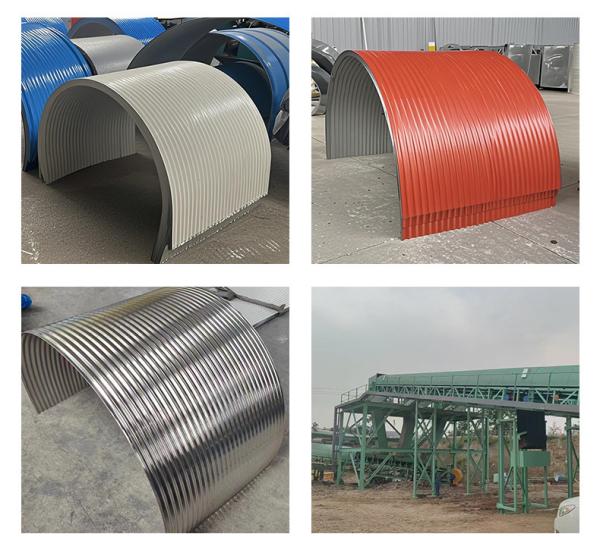 Mining Dustproof Conveyor Belt Covers For Rain Wind And Dust Protection