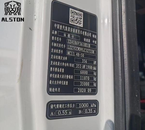 Sinotruk Sitrak G7 Used 4x2 Tractor Truck 480hp With Automatic Transmission