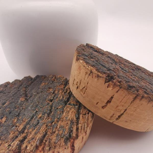 Premium Quality Customized Size Ceramic Bottle Cork Bark Lids