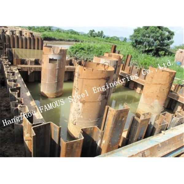 U-Shaped Type Cold Rolled Sheet Pile For Steel Structure Building Foundation Construction