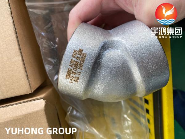 Stainless Steel Forged Fittings 3000# 6000# , ASME B16.11,NPT,SW,45°,90°ELBOW