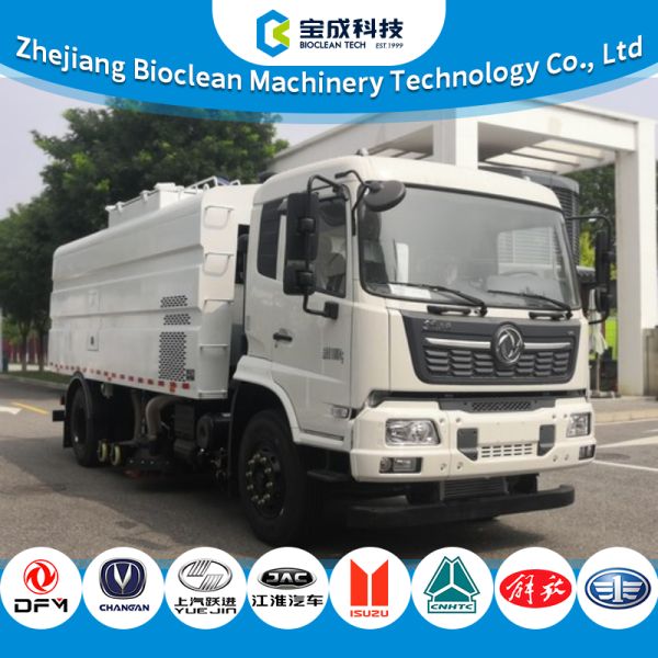 18-ton Diesel Road Sweeper Truck with 3.5m Sweeping Width and 7.5m³ Garbage Bin for Urban Cleaning