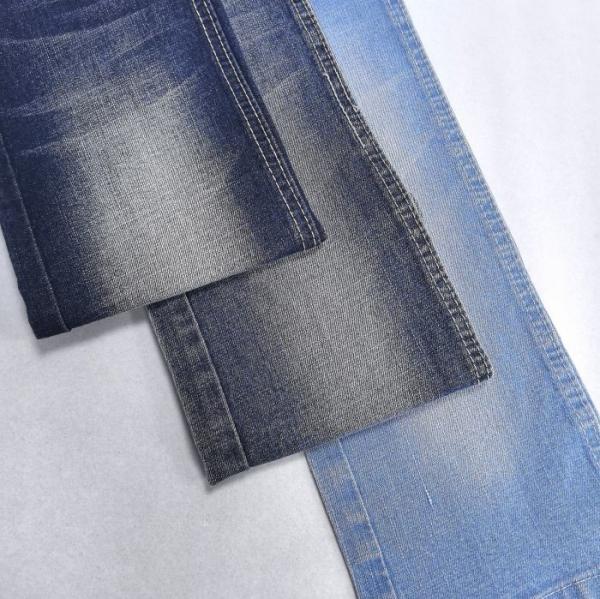 Dark Blue 10.5oz Slub Denim Fabrics For Jeans Pants Providing 66'' 67''