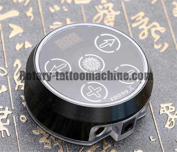Mini Tattoo Power Supply ED590X 90V-250V AC 50/60Hz With Different Color Lights