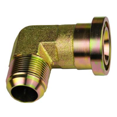 90 Degree 37 Degree Jic Fittings  / Brass Tube Turn Pipe Fittings