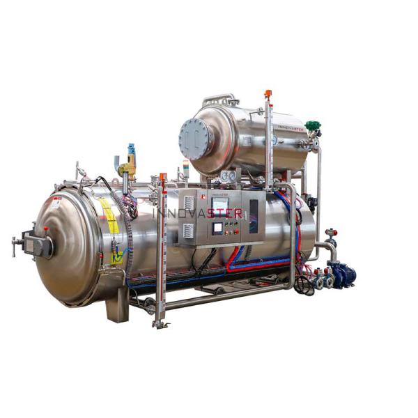 1100*1200*1500MM Cylindrical Pressure Vessel Autoclave Production Line for Curry Food