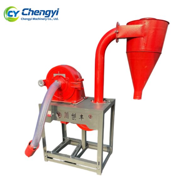 Self-priming Crusher Grinder 200-700kg/h Capacity Automatic Suction Feeding Carbon Steel Construction