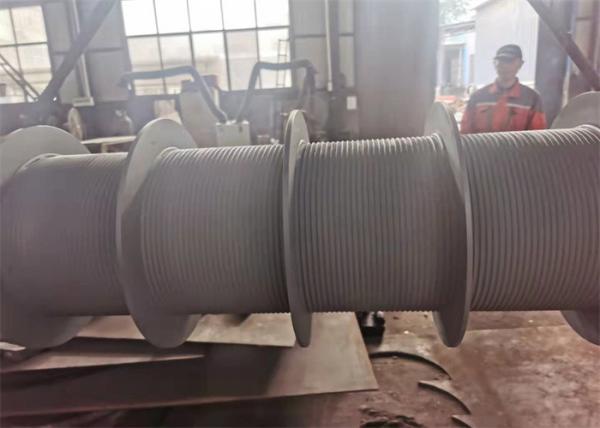 LBS Diameter 800mm Grooved Drums Winch Drum Parts Alloy Steel