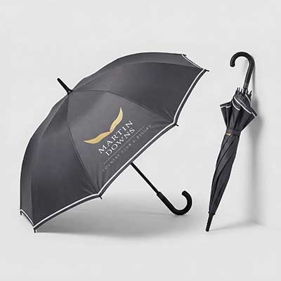 60 Inch Custom Golf Umbrella UV50+ Auto Open Full Color Printed