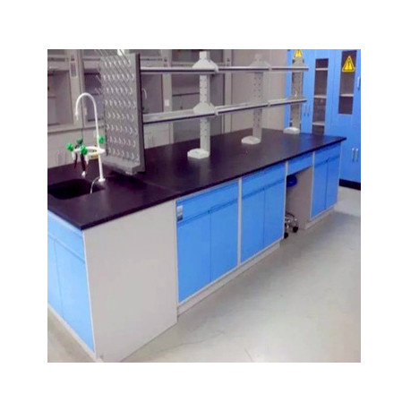 Organized Workspace Laboratory Table Workbench for Chemical Reagent Storage Solutions