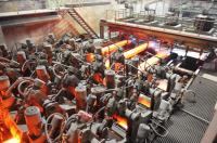 Capacidade de produção 150*150mm da máquina de moldação contínua do PLC CCM do ISO grande