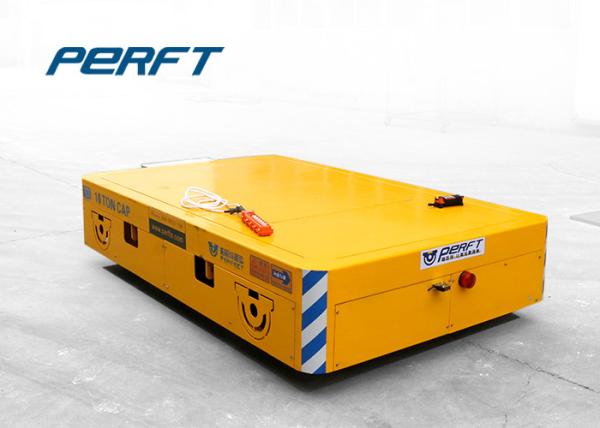 Carro elétrico de carregamento material de transferência do equipamento da bateria de borracha da roda para industrial