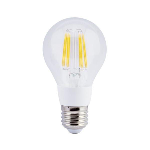 E27 2W-10W 85-265V AC Filament Full Milky Glass A60 warm white LED Bulb