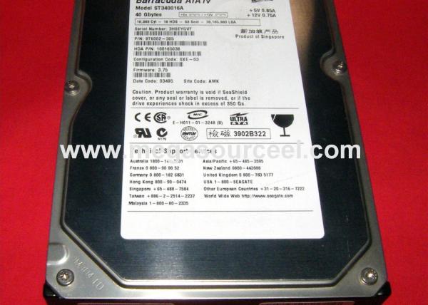36GB 10K SCSI 3.5 HDD 68-PIN U160 ST336705LW REFURBISHED SEAGATE