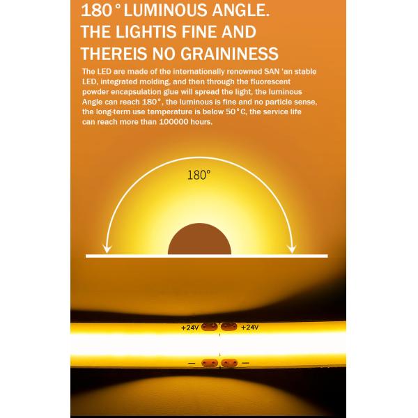 Золото-желтый гибкий светодиодный светодиодный свет для гостиничного шкафа