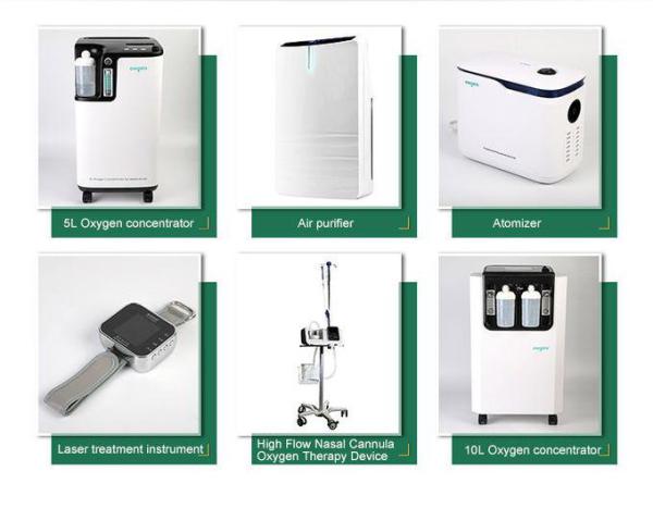 5L Medical Oxygen Concentrator White color CE approved Oxygen supply machine