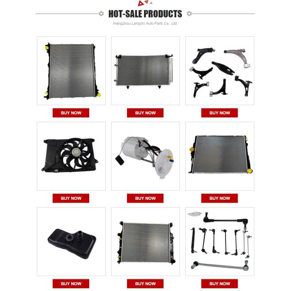 Moteur 1.8 Pièces automobiles Radiateur en aluminium pour Chevrolet Cruze 1.8/1.6 Buick Excelle 13427808