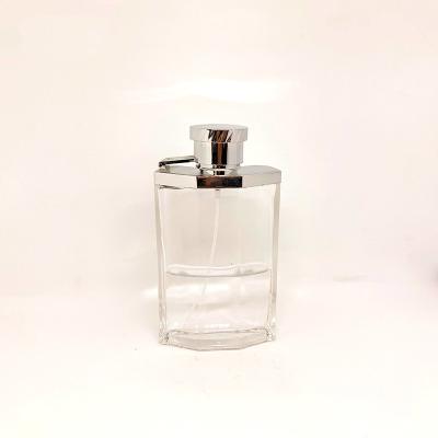 o tipo criativo da imprensa da garrafa de vidro de garrafa do perfume 100ml pulveriza os cosméticos vazios da garrafa que empacotam o jogo