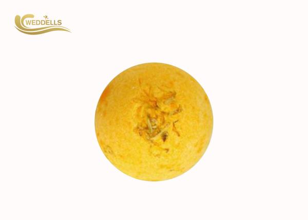 Dried Petal Bath Bomb Add Custom Sticker Fizzy Bath Bomb Free Samples Available