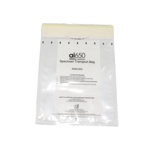 Free Sample Specimen Bag Medical Self-Adhesive Biohazard Specimen Transport Bag