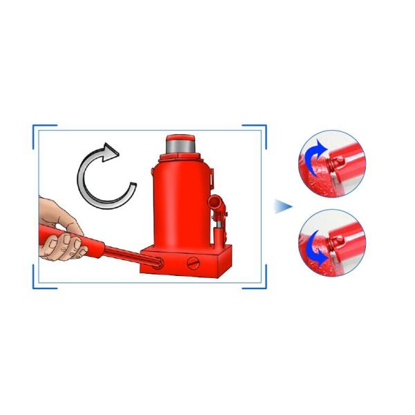Small Mechanical Heavy Duty Hydraulic Jacks 2T - 100T Capacity Range Bottle Jack Hydralic Jack