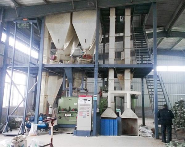 Turnkey Project animal feed pellet plant animal feed processing line for cow pig chicken