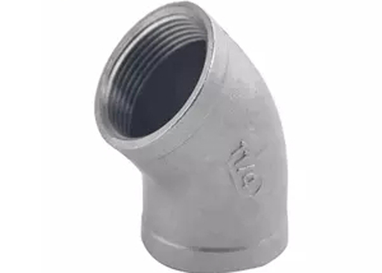6 Inch ASME B16.9 Stainless Steel 45 Degree Street Elbow