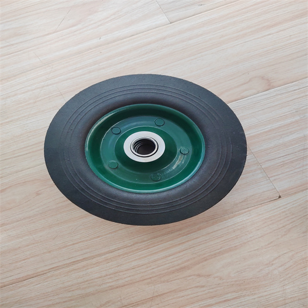 198mm 8 Inch Solid Rubber Tires Solid Rubber Hand Truck Wheels For Golf Cart