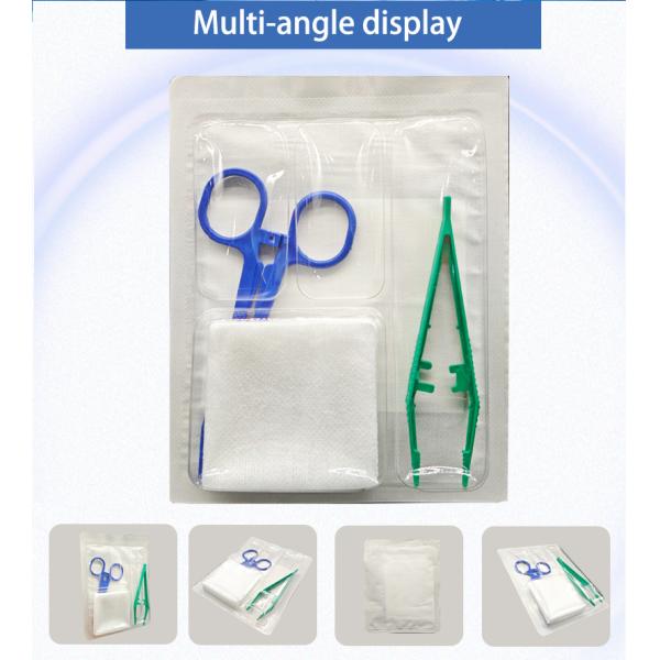 Customized Medical Field Dressing Kit Tray Hospital Sterile Disposable Dressing Kit Suture Removal Kit