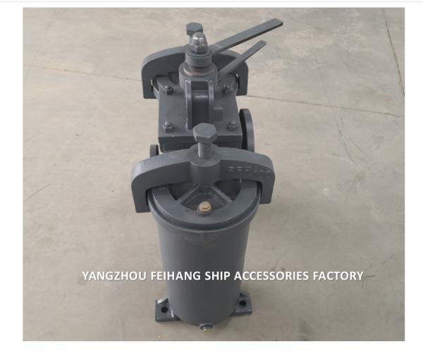 Filtro de óleo duplex tipo H Jis F7208-Marine Filtro de óleo duplex Jis F7208-Duplex Filtro de água