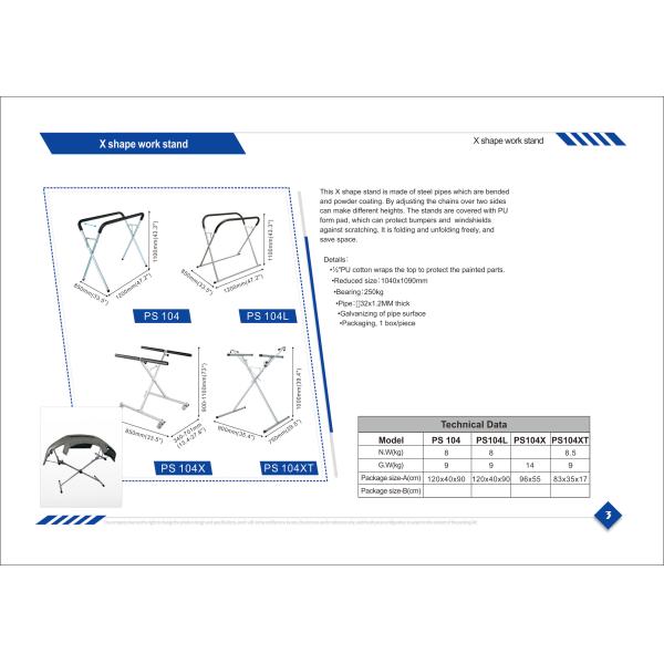Bastidor de pintura de coches utilizado en cabinas de pintura para talleres de carrocería.