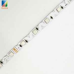 S-Shaped Zigzag RGB LED Strip 60LED/M DC24V télécommande