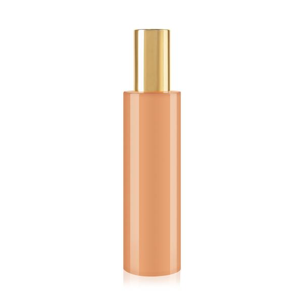 Botões de spray de plástico elegantes 120ml / 4OZ Embalagem de parede pesada para cuidado da pele
