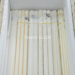 Desgaste poroso branco do tubo da alumina da cor Al2O3 que resiste a isolação
