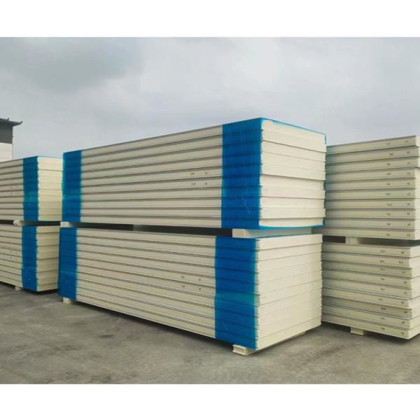 1000mm Width PU Sandwich Panel with B1/B2 Fireproof Grade and Mortar Paper Surface Material