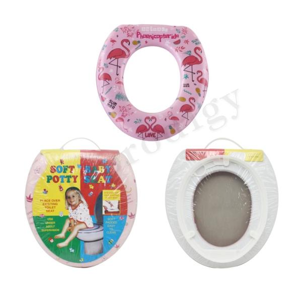 Cute Cartoon Washable Potty Training Seat Platic Baby Potties