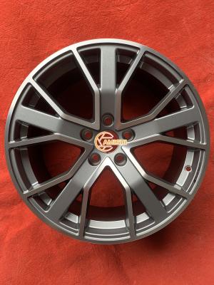 Grey Aluminum ET40 5x112 18 Inch Wheels , 66.5 Hole Rim For Audi A4