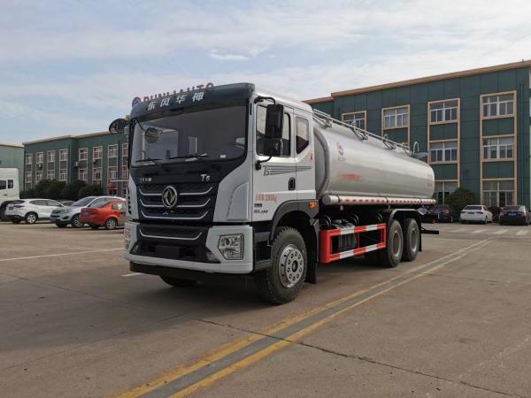 10 Tire LPG Tanker Truck 25000 Liter Fuel Transfer Tank Truck 6x4 Drive Wheel