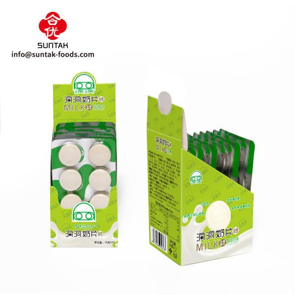 Hot seller Milk Flavored Candy Chewy Sweet Milk Tablet