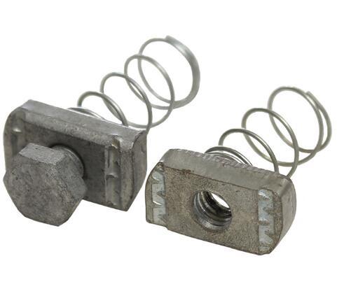 Steel Building Materials Channel Nuts Spring Nut Zinc Galvanized M10x30 Size