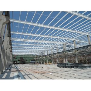 Q355 Prefab Building Construction Metal Frame Galvanized Steel Buildings Construction
