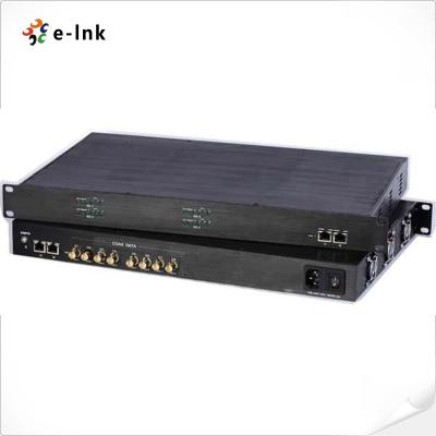 Ethernet dos acessórios 1000Base TX da fibra ótica de Cat5UTP sobre o prolongamento co-axial
