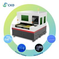 Máquina de corte de vidro a laser CNC com guia linear TP I e transmissão de rack e pinion