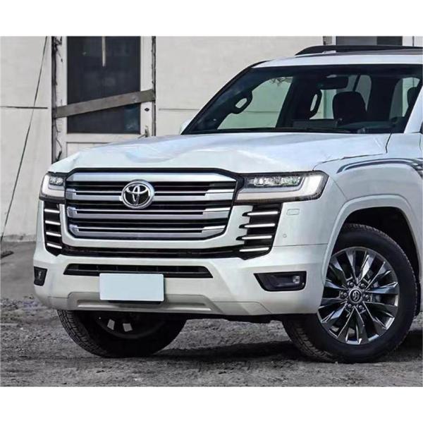 Advanced ABS LED Turn Signal Fog Lamp Cover for Toyota Land Cruiser LC300 2022 2023