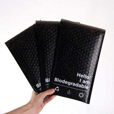 Biodegradável Moistureproof dos sacos plásticos pretos ultraleves do transporte do encarregado do envio da correspondência