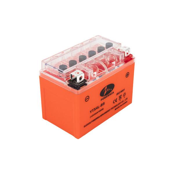 12V4ah Dry Charged MF Gel Motorcycle Battery 0.95kg High Performance Rechargeable