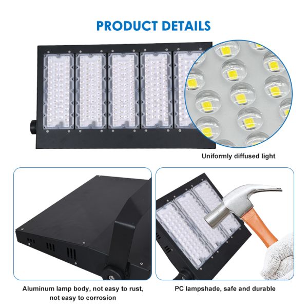 Weatherproof IP66 LED Flood Lights Durable Solutions for Outdoor Spaces
