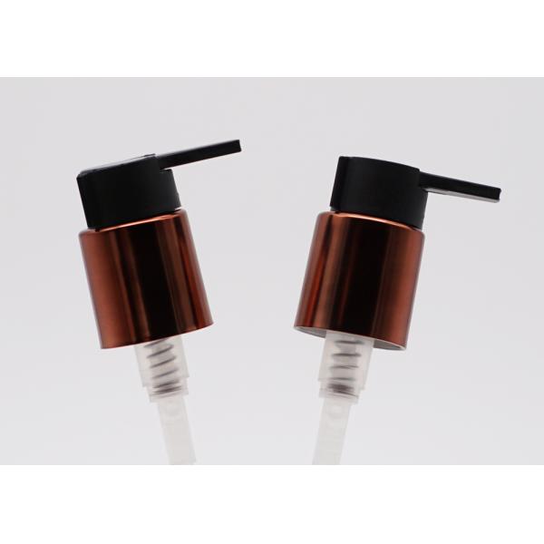 Бронзовые лоснистые насосы обработки закрытия 24мм косметические с штейновой головой насоса ПП