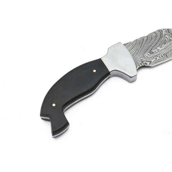 Damascus Micarta Custom Hunting Knife Handmade Stainless Steel Machete 14in