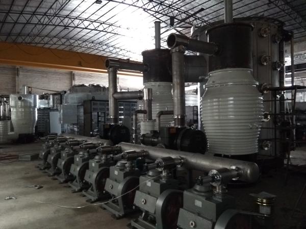 Máquina de revestimento de aço inoxidável do vácuo do tubo 300kW 50m2 PVD